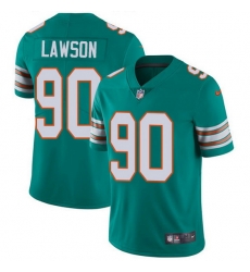 Nike Dolphins 90 Shaq Lawson Aqua Green Alternate Men Stitched NFL Vapor Untouchable Limited Jersey Nike Dolphins 90 Shaq Lawson Aqua Green Alternate Men Stitched NFL Vapor Untouchable Limited Jersey