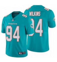 Nike Dolphins 94 Christian Wilkins Aqua Vapor Untouchable Limited Jersey Nike Dolphins 94 Christian Wilkins Aqua Vapor Untouchable Limited Jersey