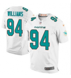 Nike Dolphins #94 Mario Williams White Mens Stitched NFL New Elite Jersey Nike Dolphins #94 Mario Williams White Mens Stitched NFL New Elite Jersey