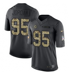 Nike Dolphins #95 Dion Jordan Black Mens Stitched NFL Limited 2016 Salute to Service Jersey Nike Dolphins #95 Dion Jordan Black Mens Stitched NFL Limited 2016 Salute to Service Jersey