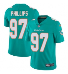 Nike Dolphins #97 Jordan Phillips Aqua Green Team Color Mens Stitched NFL Vapor Untouchable Limited Jersey Nike Dolphins #97 Jordan Phillips Aqua Green Team Color Mens Stitched NFL Vapor Untouchable Limited Jersey