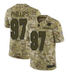 Nike Dolphins #97 Jordan Phillips Camo Mens Stitched NFL Limited 2018 Salute To Service Jersey Nike Dolphins #97 Jordan Phillips Camo Mens Stitched NFL Limited 2018 Salute To Service Jersey
