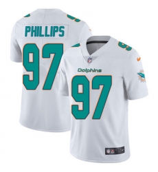 Nike Dolphins #97 Jordan Phillips White Mens Stitched NFL Vapor Untouchable Limited Jersey Nike Dolphins #97 Jordan Phillips White Mens Stitched NFL Vapor Untouchable Limited Jersey