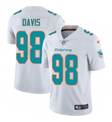Nike Dolphins 98 Raekwon Davis White Men Stitched NFL Vapor Untouchable Limited Jersey Nike Dolphins 98 Raekwon Davis White Men Stitched NFL Vapor Untouchable Limited Jersey