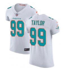 Nike Dolphins #99 Jason Taylor White Mens Stitched NFL Vapor Untouchable Elite Jersey Nike Dolphins #99 Jason Taylor White Mens Stitched NFL Vapor Untouchable Elite Jersey