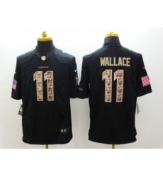 Nike Miami Dolphins 11 Mike Wallace Black Limited Salute to Service NFL Jersey Nike Miami Dolphins 11 Mike Wallace Black Limited Salute to Service NFL Jersey