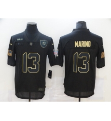 Nike Miami Dolphins 13 Dan Marino Black 2020 Salute To Service Limited Jersey Nike Miami Dolphins 13 Dan Marino Black 2020 Salute To Service Limited Jersey
