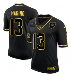 Nike Miami Dolphins 13 Dan Marino Black Gold 2020 Salute To Service Limited Jersey Nike Miami Dolphins 13 Dan Marino Black Gold 2020 Salute To Service Limited Jersey