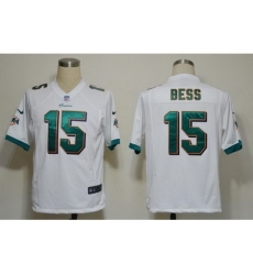 Nike Miami Dolphins 15 Davone Bess White Game Nike NFL Jersey Nike Miami Dolphins 15 Davone Bess White Game Nike NFL Jersey