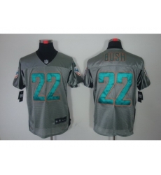 Nike Miami Dolphins 22 Reggie Bush Grey Elite Shadow NFL Jersey Nike Miami Dolphins 22 Reggie Bush Grey Elite Shadow NFL Jersey
