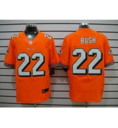Nike Miami Dolphins 22 Reggie Bush Orange Elite NFL Jersey Nike Miami Dolphins 22 Reggie Bush Orange Elite NFL Jersey