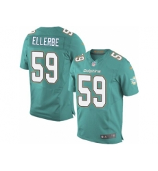 Nike Miami Dolphins 59 Dannell Ellerbe Elite Green Team NFL Jersey Nike Miami Dolphins 59 Dannell Ellerbe Elite Green Team NFL Jersey