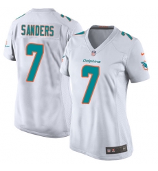 7 Game Jason Sanders White Nike NFL Road Womens Jersey Miami Dolphins 7 Game Jason Sanders White Nike NFL Road Womens Jersey Miami Dolphins