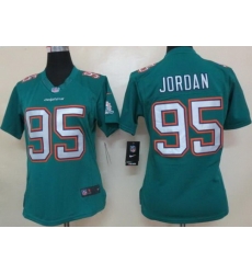 Women Nike Miami Dolphins 95 Dion Jordan Green LIMITED NFL Jerseys 2013 New Style Women Nike Miami Dolphins 95 Dion Jordan Green LIMITED NFL Jerseys 2013 New Style