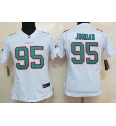 Women Nike Miami Dolphins 95 Dion Jordan White LIMITED NFL Jerseys 2013 New Style Women Nike Miami Dolphins 95 Dion Jordan White LIMITED NFL Jerseys 2013 New Style