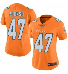 Womens Nike Miami Dolphins 47 Kiko Alonso Limited Orange Rush Vapor Untouchable NFL Jersey Womens Nike Miami Dolphins 47 Kiko Alonso Limited Orange Rush Vapor Untouchable NFL Jersey