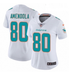 Womens Nike Miami Dolphins 80 Danny Amendola White Vapor Untouchable Elite Player NFL Jersey Womens Nike Miami Dolphins 80 Danny Amendola White Vapor Untouchable Elite Player NFL Jersey