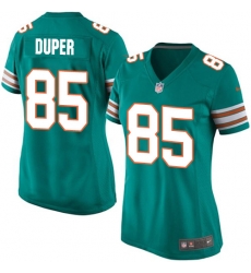 Womens Nike Miami Dolphins #85 Mark Duper Aqua Green Alternate NFL Jersey Womens Nike Miami Dolphins #85 Mark Duper Aqua Green Alternate NFL Jersey
