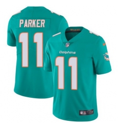 Nike Dolphins #11 DeVante Parker Aqua Green Team Color Youth Stitched NFL Vapor Untouchable Limited Jersey Nike Dolphins #11 DeVante Parker Aqua Green Team Color Youth Stitched NFL Vapor Untouchable Limited Jersey