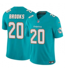 Youth Miami Dolphins 20 Jordyn Brooks Aqua 2024 F U S E Vapor Limited Stitched Jersey Youth Miami Dolphins 20 Jordyn Brooks Aqua 2024 F U S E Vapor Limited Stitched Jersey