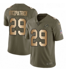 Youth Nike Miami Dolphins 29 Minkah Fitzpatrick Limited Olive Gold 2017 Salute to Service NFL Jersey Youth Nike Miami Dolphins 29 Minkah Fitzpatrick Limited Olive Gold 2017 Salute to Service NFL Jersey