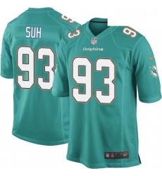 Youth Nike Miami Dolphins 93 Ndamukong Suh Game Aqua Green Team Color NFL Jersey Youth Nike Miami Dolphins 93 Ndamukong Suh Game Aqua Green Team Color NFL Jersey