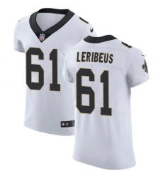 Elite Nike White Mens Josh LeRibeus Road Jersey NFL 61 New Orleans Saints Vapor Untouchable Elite Nike White Mens Josh LeRibeus Road Jersey NFL 61 New Orleans Saints Vapor Untouchable