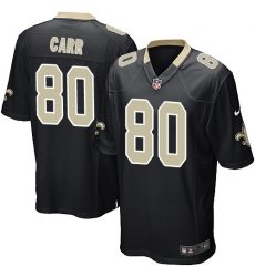 Game Nike Black Mens Austin Carr Home Jersey NFL 80 New Orleans Saints Game Nike Black Mens Austin Carr Home Jersey NFL 80 New Orleans Saints