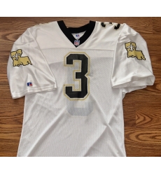 Men Mitchell And Ness Saints #3 Bobby Hebert White Throwback Stitched NFL Jerseys Men Mitchell And Ness Saints #3 Bobby Hebert White Throwback Stitched NFL Jerseys