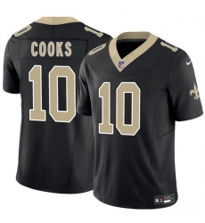 Men New Orleans Saints 10 Brandin Cooks Black F U S E Vapor Limited Stitched Football Jersey Men New Orleans Saints 10 Brandin Cooks Black F U S E Vapor Limited Stitched Football Jersey