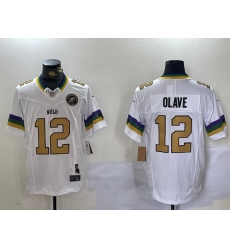 Men New Orleans Saints 12 Chris Olave BlackWhite 1987 Legacy Cool Base Stitched Baseball Jersey 1 Men New Orleans Saints 12 Chris Olave BlackWhite 1987 Legacy Cool Base Stitched Baseball Jersey 1