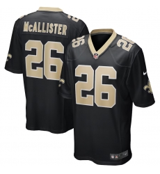 Men New Orleans Saints 26 Deuce McAllister Black Vapor Limited Stitched Football Jersey Men New Orleans Saints 26 Deuce McAllister Black Vapor Limited Stitched Football Jersey