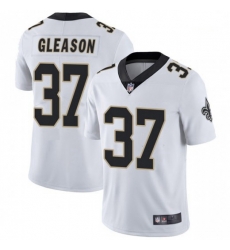 Men New Orleans Saints 37 Steve Gleason White Vapor Limited Jersey Men New Orleans Saints 37 Steve Gleason White Vapor Limited Jersey