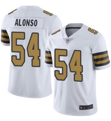 Men New Orleans Saints 54 Kiko Alonso White Vapor Untouchable Rush Limited Football Jersey Men New Orleans Saints 54 Kiko Alonso White Vapor Untouchable Rush Limited Football Jersey