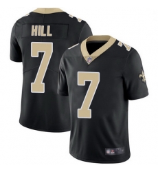 Men New Orleans Saints 7 Taysom Hill Black Team Color Stitched Football Vapor Untouchable Limited Jersey Men New Orleans Saints 7 Taysom Hill Black Team Color Stitched Football Vapor Untouchable Limited Jersey