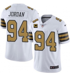 Men New Orleans Saints 94 Cameron Jordan 2022 White With 4 Star C Patch Color Rush Stitched Jersey Men New Orleans Saints 94 Cameron Jordan 2022 White With 4 Star C Patch Color Rush Stitched Jersey