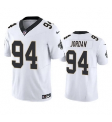 Men New Orleans Saints 94 Cameron Jordan White 2023 F.U.S.E. Vapor Untouchable Limited Stitched Jersey Men New Orleans Saints 94 Cameron Jordan White 2023 F.U.S.E. Vapor Untouchable Limited Stitched Jersey