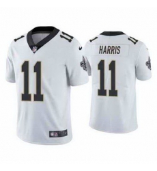 Men New Orleans Saints Deonte Harris #11 White Vapor Limited Stitched NFL Colo Men New Orleans Saints Deonte Harris #11 White Vapor Limited Stitched NFL Colo