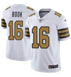 Men Nike New Orlean Saints Ian Book 16 White Color Rush Jersey Men Nike New Orlean Saints Ian Book 16 White Color Rush Jersey