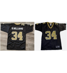 Men Puma ricky Williams new Orleans saints Black NFL Jersey Men Puma ricky Williams new Orleans saints Black NFL Jersey