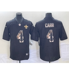 Men's New Orleans Saints #4 Derek Carr 2019 Black Statue Of Liberty Stitched NFL Nike Limited Jersey Men's New Orleans Saints #4 Derek Carr 2019 Black Statue Of Liberty Stitched NFL Nike Limited Jersey