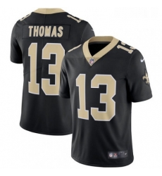 Mens Nike New Orleans Saints 13 Michael Thomas Black Team Color Vapor Untouchable Limited Player NFL Jersey Mens Nike New Orleans Saints 13 Michael Thomas Black Team Color Vapor Untouchable Limited Player NFL Jersey