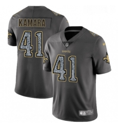 Mens Nike New Orleans Saints 41 Alvin Kamara Gray Static Vapor Untouchable Limited NFL Jersey Mens Nike New Orleans Saints 41 Alvin Kamara Gray Static Vapor Untouchable Limited NFL Jersey