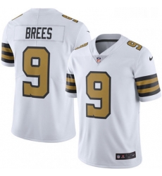 Mens Nike New Orleans Saints 9 Drew Brees Limited White Rush Vapor Untouchable NFL Jersey Mens Nike New Orleans Saints 9 Drew Brees Limited White Rush Vapor Untouchable NFL Jersey