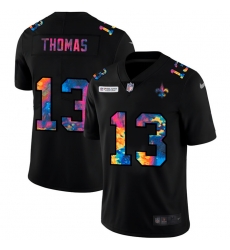 New Orleans Saints 13 Michael Thomas Men Nike Multi Color Black 2020 NFL Crucial Catch Vapor Untouchable Limited Jersey New Orleans Saints 13 Michael Thomas Men Nike Multi Color Black 2020 NFL Crucial Catch Vapor Untouchable Limited Jersey