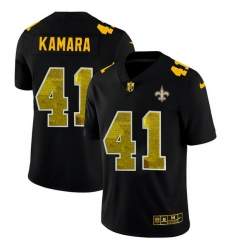New Orleans Saints 41 Alvin Kamara Men Black Nike Golden Sequin Vapor Limited NFL Jersey New Orleans Saints 41 Alvin Kamara Men Black Nike Golden Sequin Vapor Limited NFL Jersey