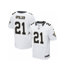 Nike New Orleans Saints 21 C.J. Spiller White Elite NFL Jersey Nike New Orleans Saints 21 C.J. Spiller White Elite NFL Jersey