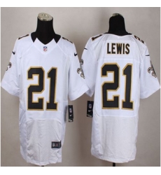 Nike New Orleans Saints #21 Keenan Lewis White Mens Stitched NFL Elite Jersey Nike New Orleans Saints #21 Keenan Lewis White Mens Stitched NFL Elite Jersey