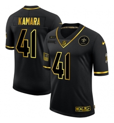 Nike New Orleans Saints 41 Alvin Kamara Black Gold 2020 Salute To Service Limited Jersey Nike New Orleans Saints 41 Alvin Kamara Black Gold 2020 Salute To Service Limited Jersey