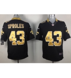 Nike New Orleans Saints 43 Darren Sproles Black LIMITED NFL Jersey Nike New Orleans Saints 43 Darren Sproles Black LIMITED NFL Jersey